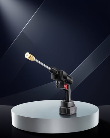 Kablosuz Basınçlı Yıkama Makinesi 48V 2 Pil ve Köpük Hazneli