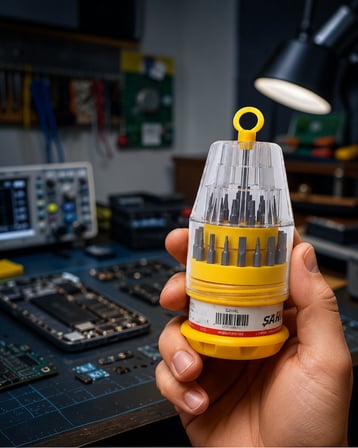 Kompakt Tornavida Seti Elektronik Tamir İçin XUCZZZYUMURTATONAVİDASETİ-3-1