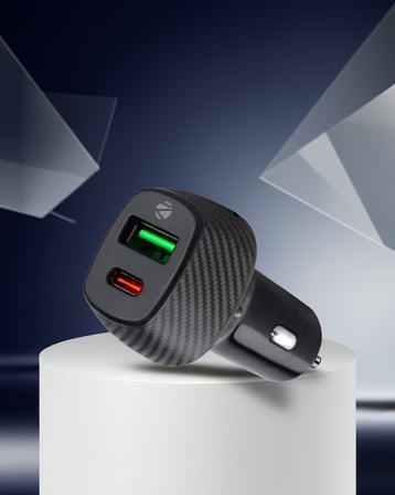 Çift Portlu Type-C PD Hızlı Şarj Adaptörü 38W
