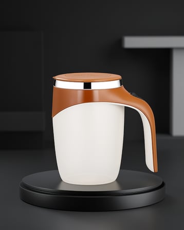 USB Şarjlı Manyetik Karıştırıcı Kupa Paslanmaz Çelik 500 ml