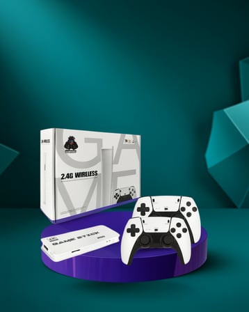 3D 4K HD Retro Oyun Stick 500 Oyun Dahil