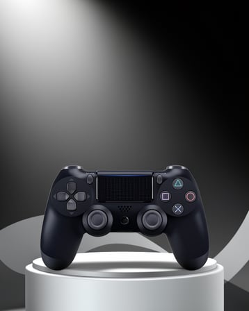 Kablosuz PS4 Oyun Kolu Çift Motor Titreşimli 10m Bağlantı Menzili