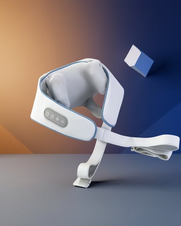 Titreşimli Isıtmalı Boyun Masaj Cihazı VNB-01