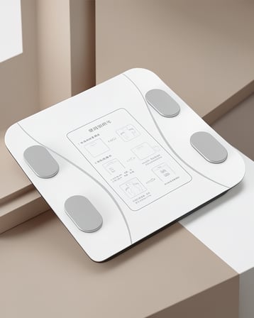 Akıllı Vücut Tartısı WiFi Bluetooth 220kg
