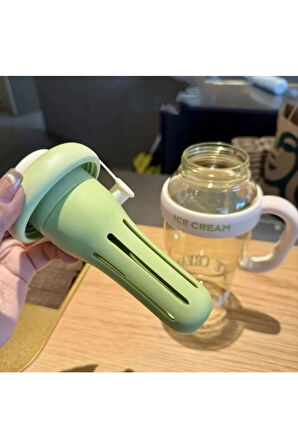 Süzgeçli Pipetli Detoks Su Matarası Detoks Şişe Detoks Gıda ile Teması Uygun
