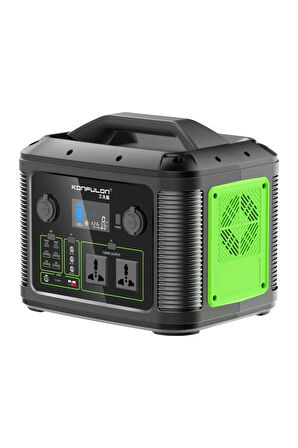 Cn06 1200W 315.000 Mah Kamp Şarj 60W Pd - Siyah