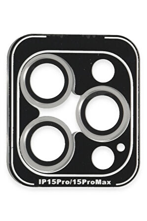 15 Pvd Metal Kamera Lens - Gümüş