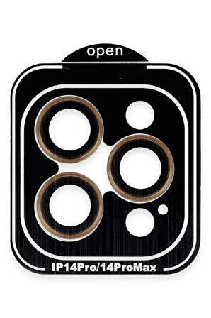 14 Pvd Metal Kamera Lens - Turuncu