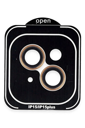 15 Pvd Metal Kamera Lens - Turuncu