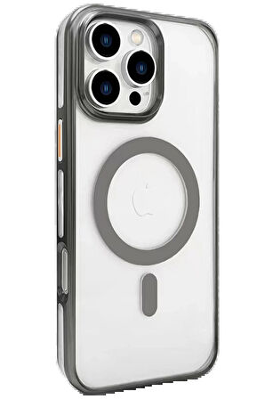 16 Gleam Pc Sert Kılıf - Titan Gri