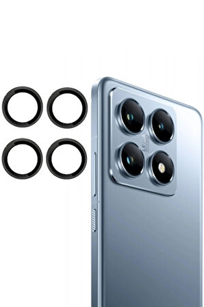 14T Pvd Metal Kamera Lens - Siyah