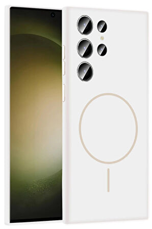 S24 Kılıf Jully Kapak - Beyaz