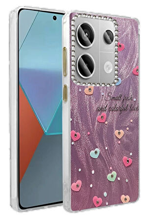 Redmi Note 13 5G Kılıf Blade Aynalı Desenli Kapak - Desen 8