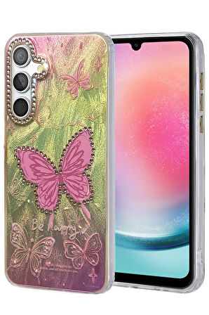 A24 4G Kılıf Blade Aynalı Desenli Kapak - Desen 5