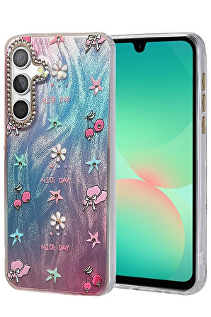 A26 Kılıf Blade Aynalı Desenli Kapak - Desen 4