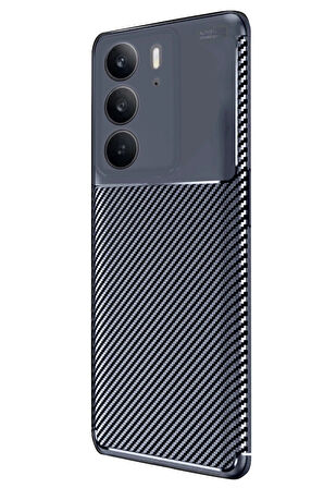 C75 4G Auto Focus Karbon Kapak - Lacivert