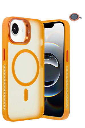 16E Flet Lens Kapak - Turuncu