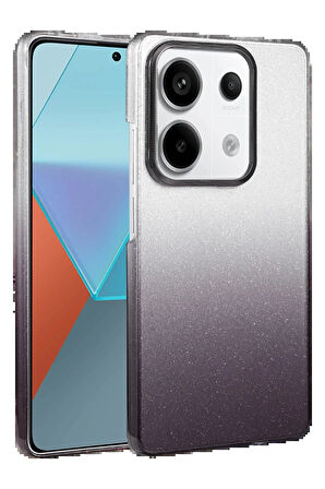 Redmi Note 13 4G Glossy Kapak - Siyah