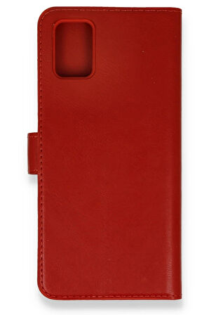 A71 S Kapaklı Kılıf - Kırmızı