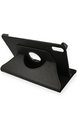 Redmi Pad 2 Kılıf 360 Tablet Deri Kılıf - Siyah