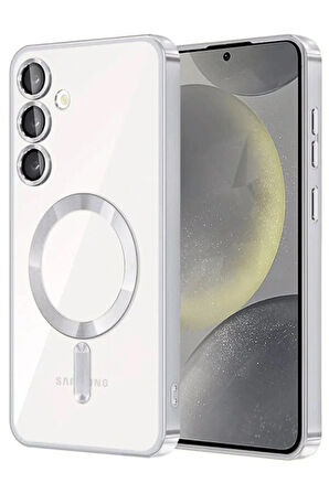 A15 4G Kross Magneticsafe Kapak - Gümüş