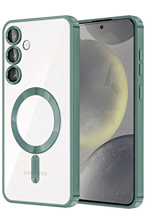 A35 5G Kross Magneticsafe Kapak - Koyu Yeşil