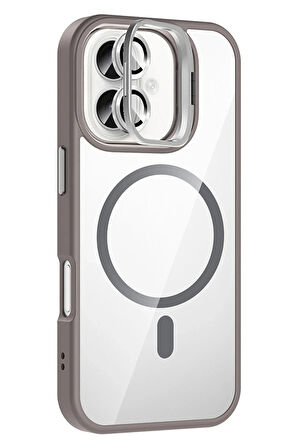 16 Remim Lensli Standlı Kapak - Titan Gri