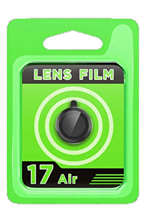 17 Air Raze Metal Kamera Lens - Siyah