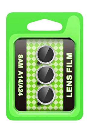 A24 4G Raze Metal Kamera Lens - Gümüş