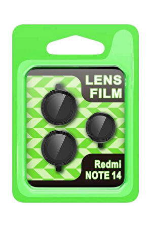 Note 14 5G Raze Metal Kamera Lens - Siyah
