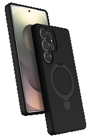 S25 Regal Standlı Kapak - Siyah