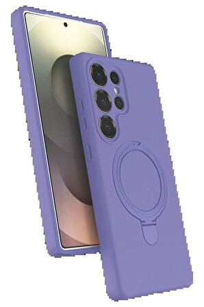 S24 Regal Standlı Kapak - Lila