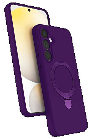 A15 4G Regal Standlı Kapak - Derin Mor