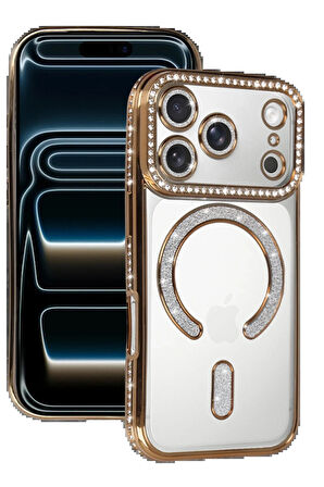 17 Joke Simli Magneticsafe Kılıf - Gold