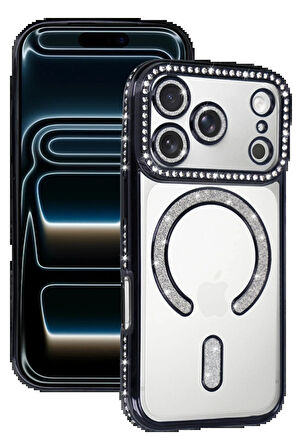 17 Joke Simli Magneticsafe Kılıf - Siyah