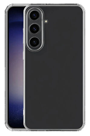 S25 Fe Kılıf Lüx Şeffaf Silikon