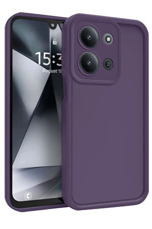 Redmi 15C 4G Viera Silikon - Mürdüm