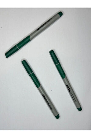 Fineliner Keçeli Kalem 0,4 mm Yeşil (3 Adet)