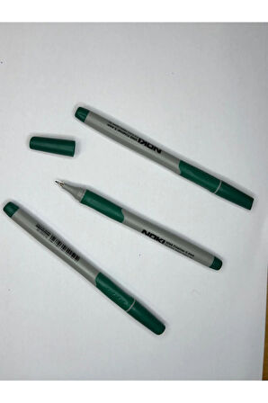 Fineliner Keçeli Kalem 0,4 mm Yeşil (3 Adet)