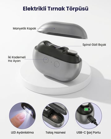 M7 Elektronik Tırnak Makası