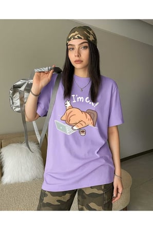 I'm Ok Oversize Unisex Tshirt