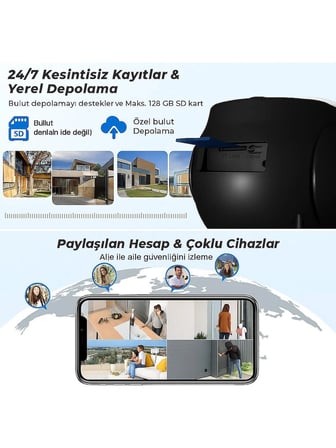 Cmr-47 Güneş Enerjili 4g Güvenlik Kamerası – Kablosuz, Sirenli Wifi Gerektirmez