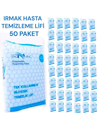 IRMAK Hasta Temizleme Lifi 20'li 50 Paket