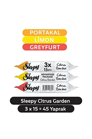Citrus Garden Cep Mendili 3x15 (45 Yaprak)