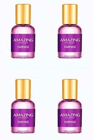 Farmasi Amazing EDP Çiçeksi Kadın Parfüm 50 ml 4 Adet
