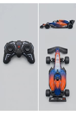 2.4 Ghz 30 Cm 20 Km Hızlı Şarjlı Işıklı Motor Sesli Full Fonksiyon Uzaktan Kumandalı F1 Formüla Yarış Arabası