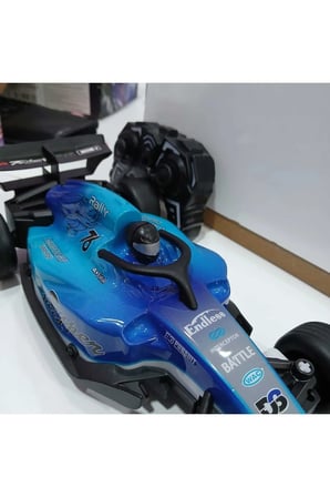 2.4 Ghz 30 Cm 20 Km Hızlı Şarjlı Işıklı Motor Sesli Full Fonksiyon Uzaktan Kumandalı F1 Formüla Yarış Arabası