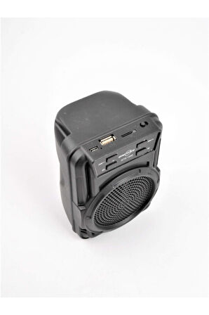 Işıklı Kablosuz Hoparlör Bluetooth Speaker Ses Bombası Mini Led Işıklı Fmradyo/sdkart/usb