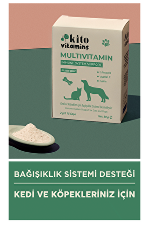 Kito Multivitamin Bağışıklık Sistemi Destekleyici 2g X 15 Saşe