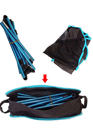 FUNKY CHAIRS Ultralight 900 gr Alüminyum Katlanır Kamp Sandalyesi